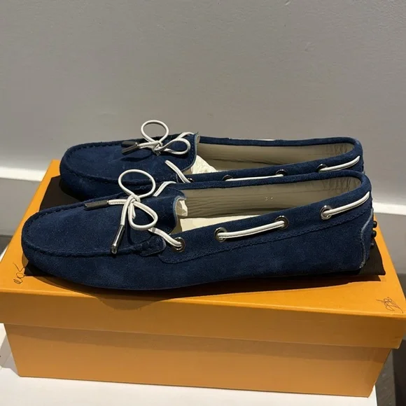 NWT Tods Gommimo Driving Suede Loafers size 37